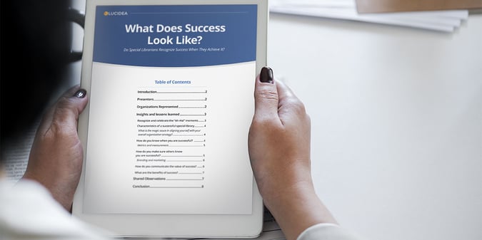 What Does Success Look Like?